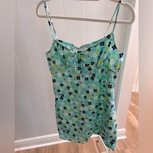 Vintage Spaghetti Strap Hippie Dress